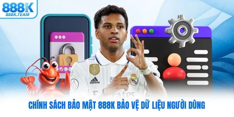 Chính sách bảo mật 888K bảo vệ dữ liệu người dùng